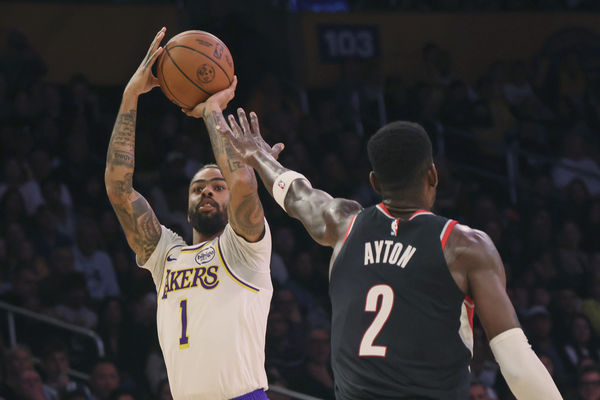 d7989601-1 ▲▼湖人羅素。(圖/達志影像/美聯社)