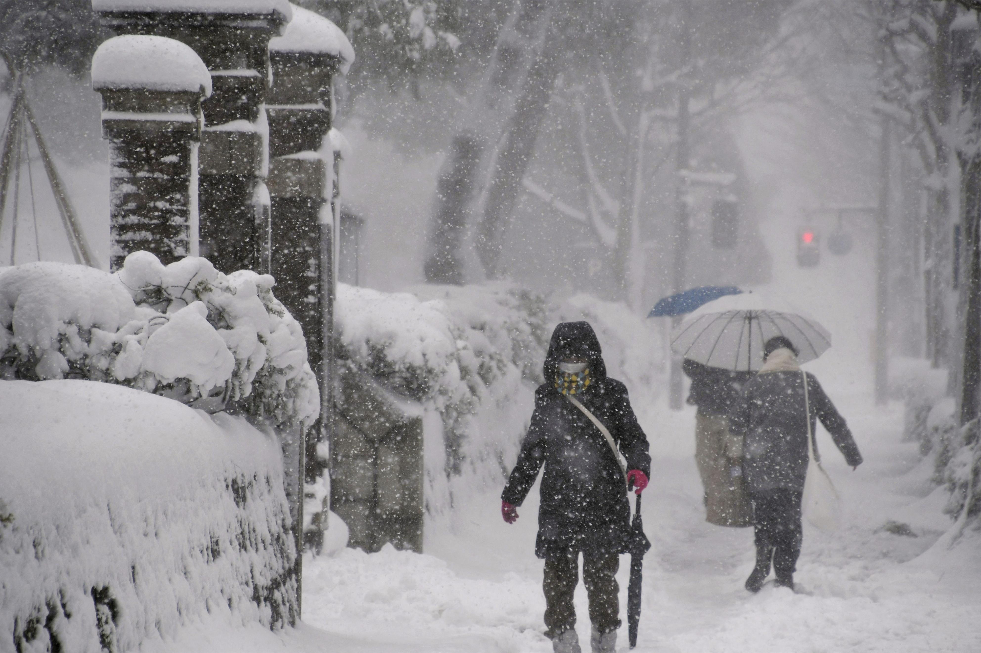 6766783 ▲日本大雪釀災。(圖/路透)