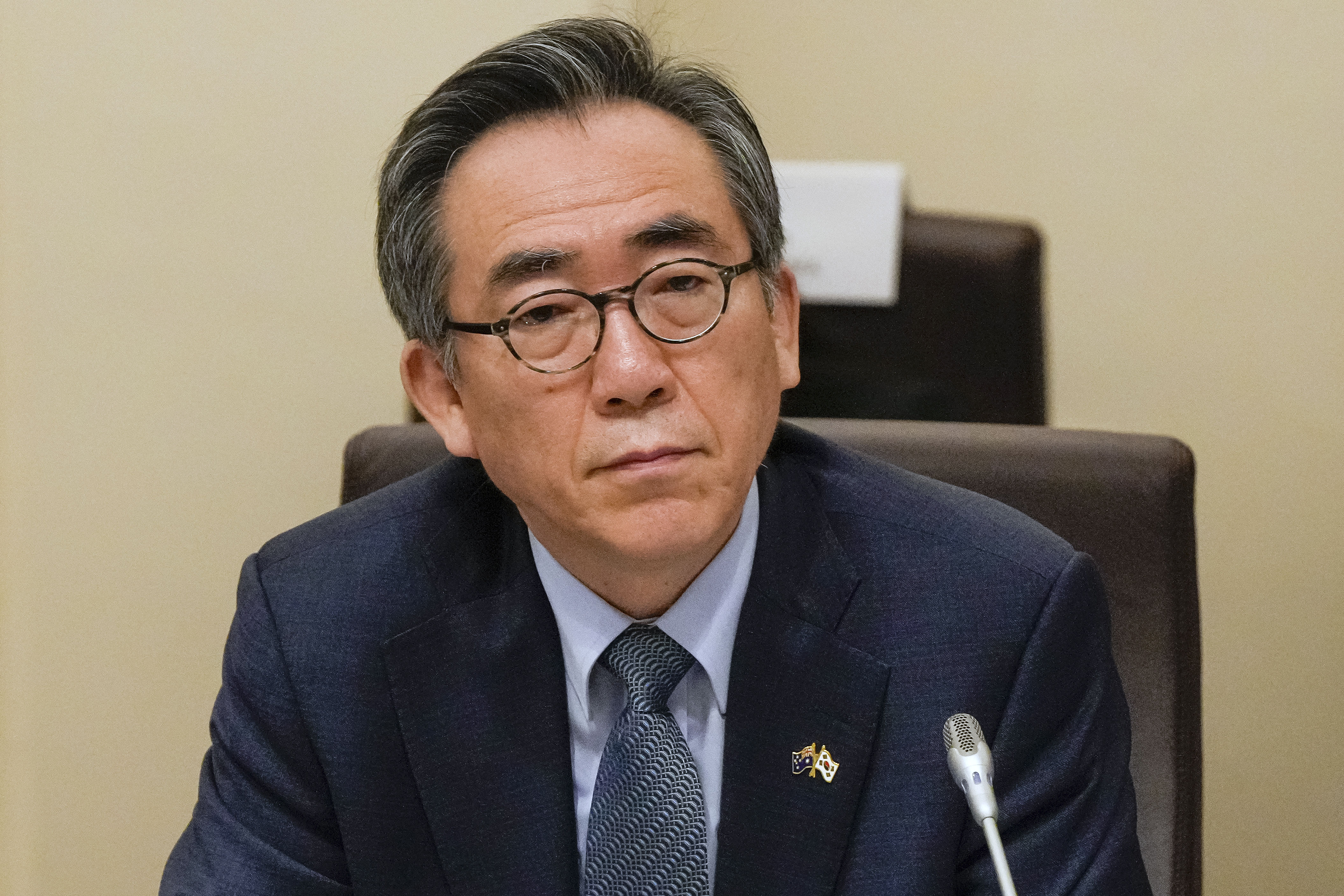 7637626-1 ▲▼南韓外交部長趙兌烈預計將於下周訪中。(圖/達志影像/美聯社)