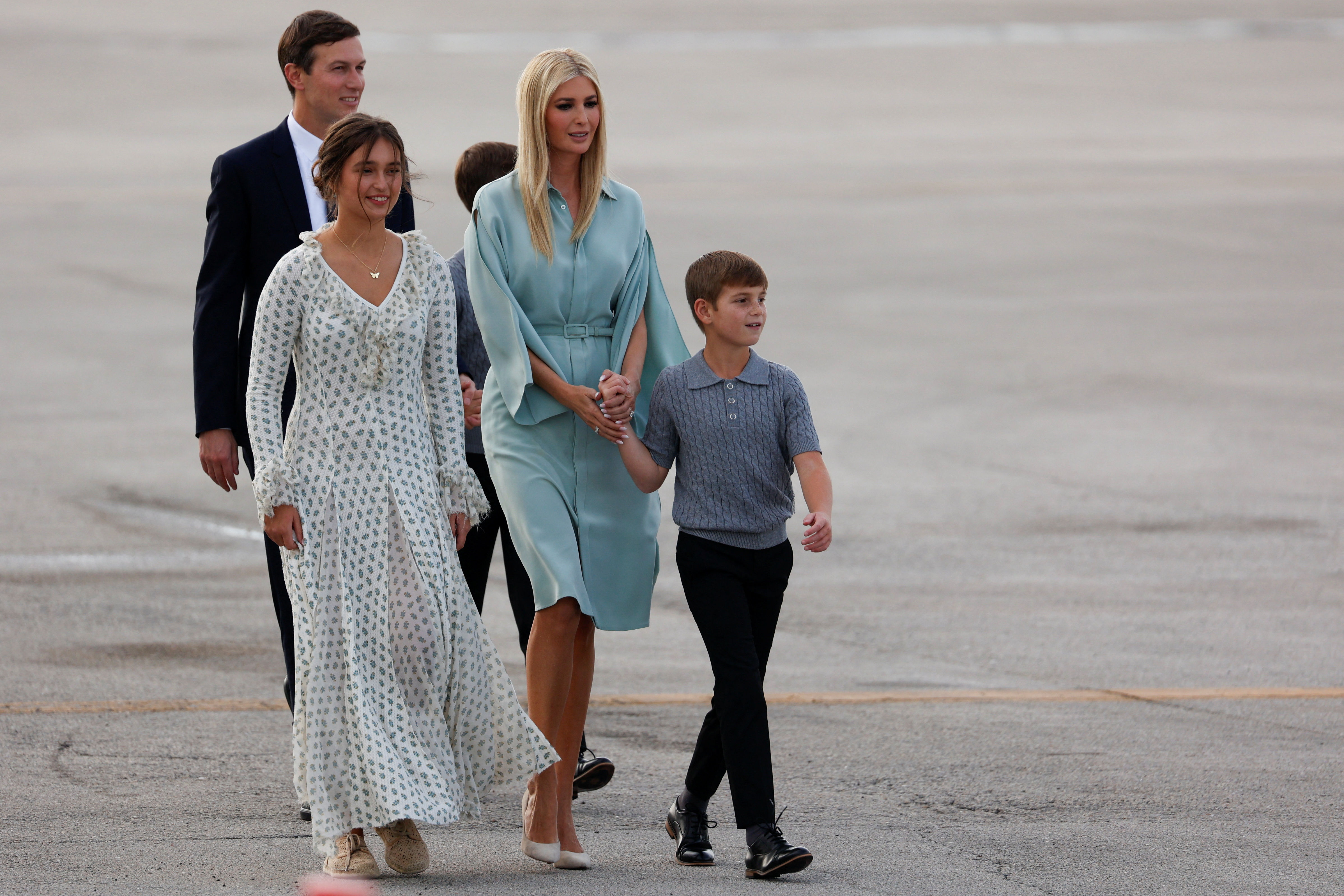 8054156 ▲▼ 川普女兒伊凡卡(Ivanka)一家。(圖/路透)
