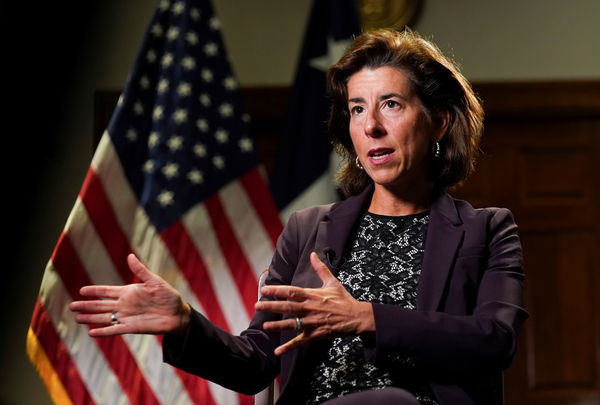 ▲▼美國商務部長雷蒙多（Gina Raimondo）。（圖／路透社）