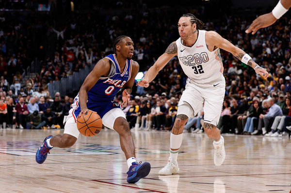 ▲七六人馬克西、金塊戈登。（圖／路透）