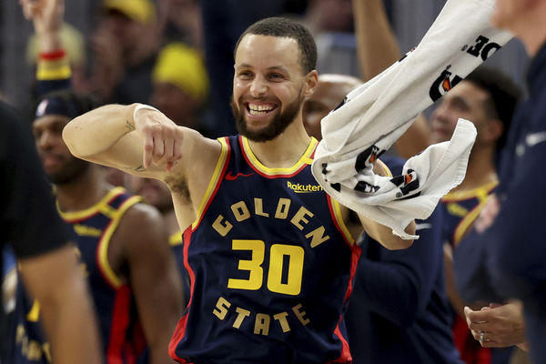 ▲▼公牛「白魔獸」弗切維奇、勇士天王柯瑞。（圖／達志影像／美聯社）