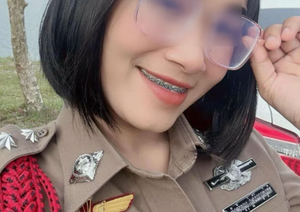 8038411 ▲▼癡情男暈船「短髮俏女警」!遭騙38萬。(圖/翻攝自Hat Yai Focus)