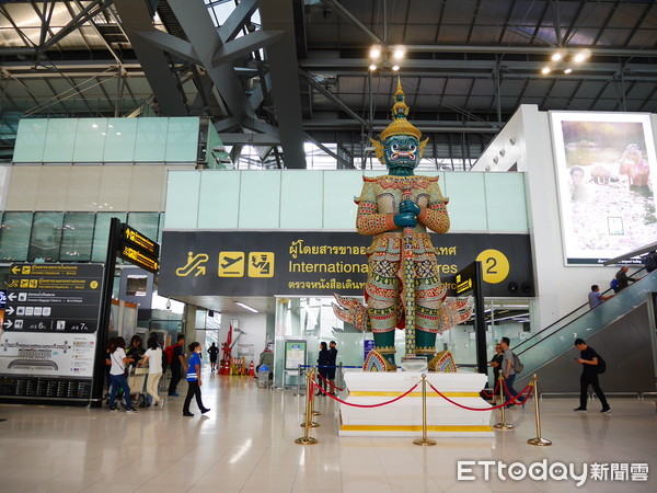 ▲機場,曼谷機場,蘇萬那普國際機場,BKK,泰國機場,Checkin櫃台,泰航,行李托運,行李輸送帶。（示意圖／記者彭懷玉攝）