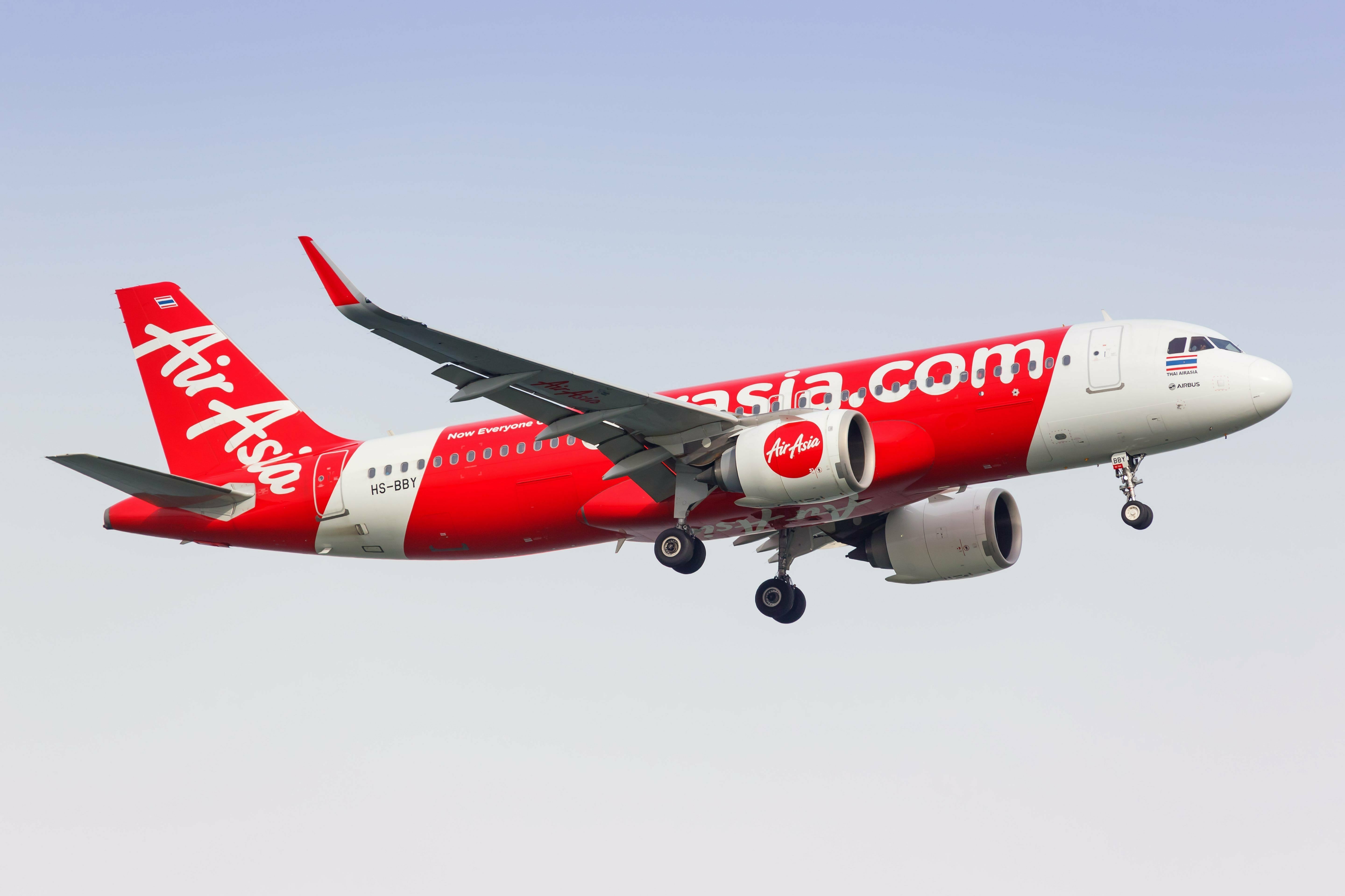 8075852-1 ▲▼ 亞航,AirAsia。(圖/達志影像/美聯社)