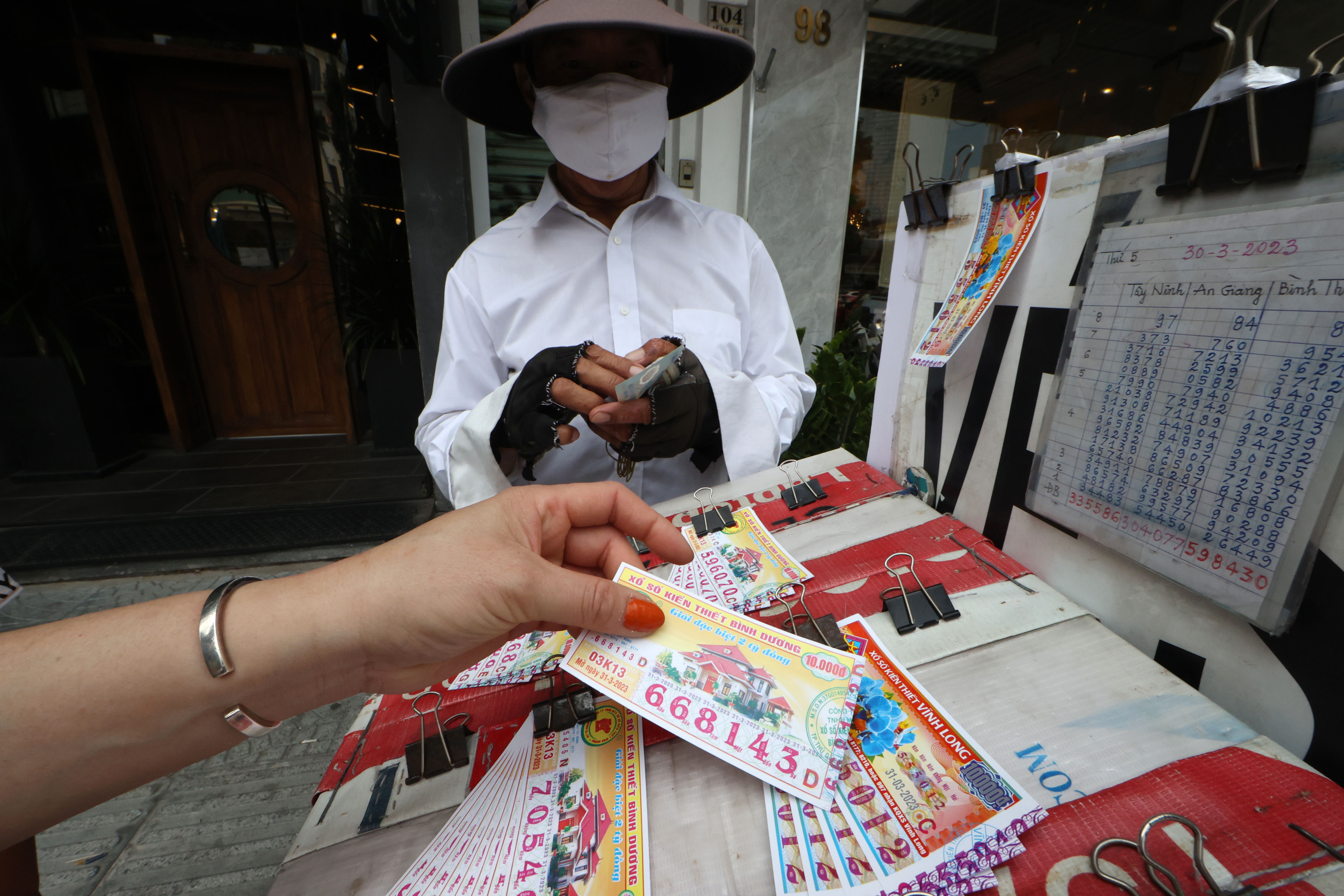 8076231-1 ▲▼ 越南樂透彩券。(示意圖/達志影像/newscom)