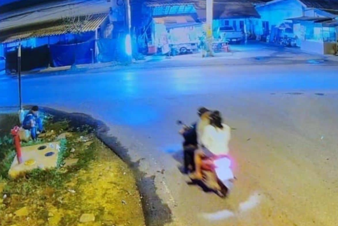 8103272-1 ▲▼搶金飾殺單身女!他變賣才知「全假的」。(圖/翻攝自Amarin TV)