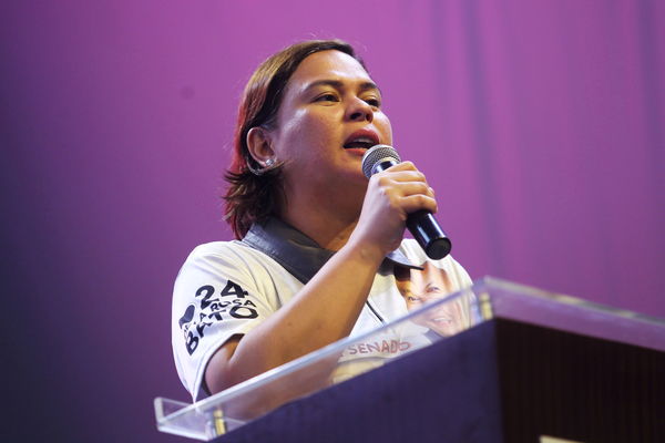 ▲▼菲律賓總統杜特蒂女兒薩拉（Sara Duterte-Carpio）。（圖／路透）