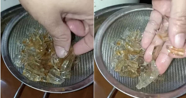 d8140076 馬國女買5包咖啡驚見「玻璃混冰塊」 店家否認疏失!議員:已報警