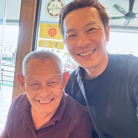 d8150118-1 ▲男星陳泓宇父親遭轎車撞擊過世。(圖/翻攝自陳泓宇臉書)