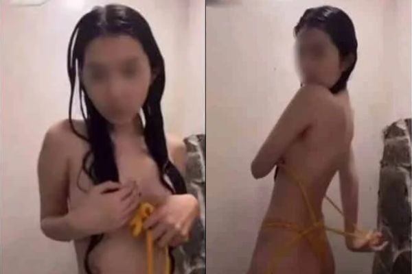 8197062-1 ▲▼甜美泰女歌手「扯開比基尼」雪乳遮不住!。(圖/beerpassaranan)