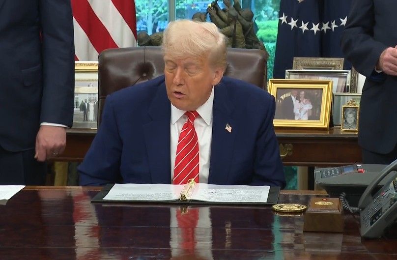 8208325-1 ▲▼川普宣布重大美英貿易協議!。(圖/翻攝自Facebook/The White House)