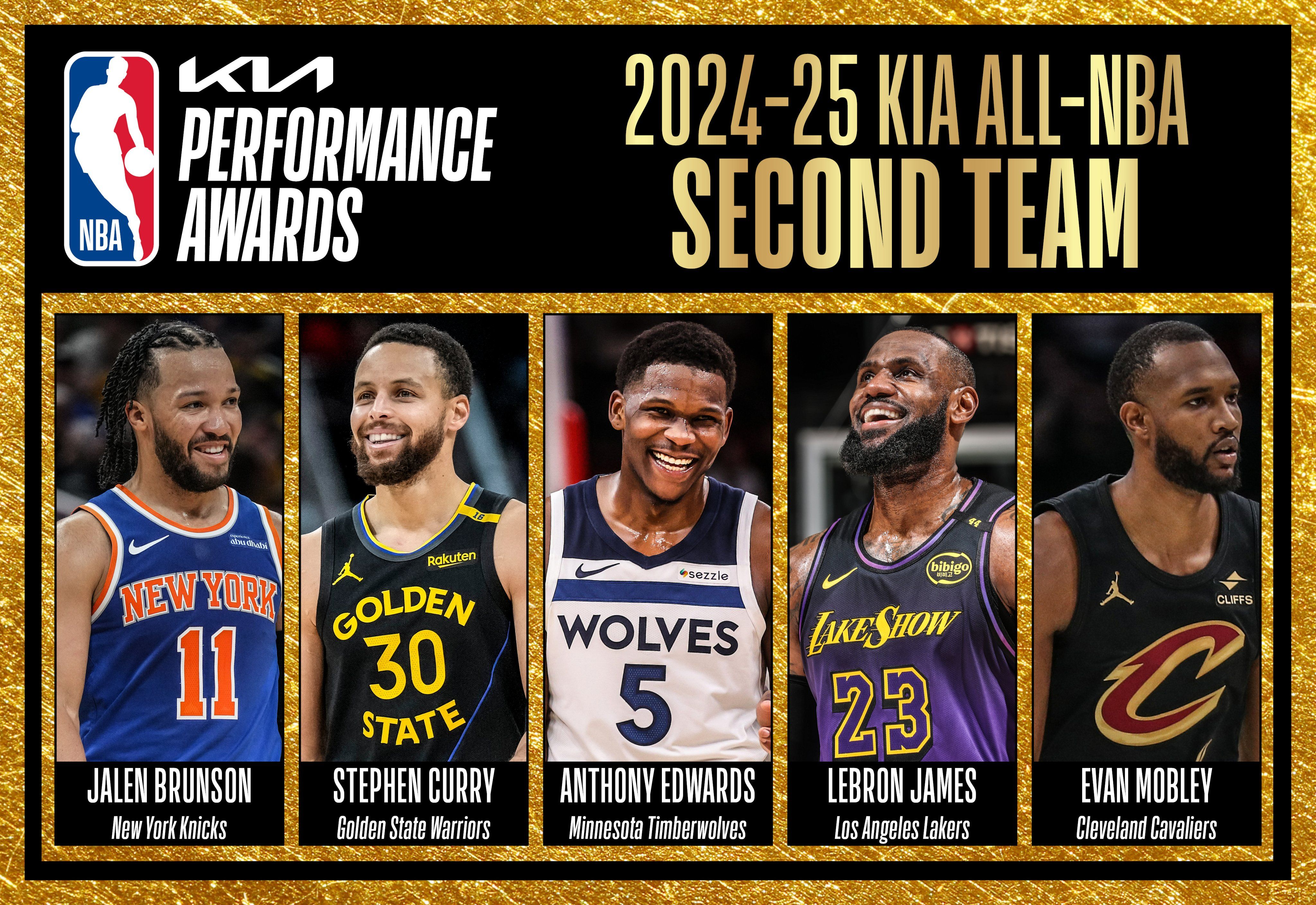 ▲▼NBA今日公布年度最佳陣容。（圖／翻攝自X／NBA Communications）