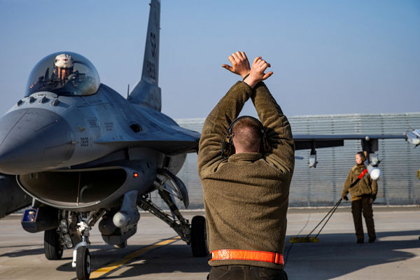 ▲▼美軍F-16戰隼戰鬥機、F16戰機。（圖／路透）