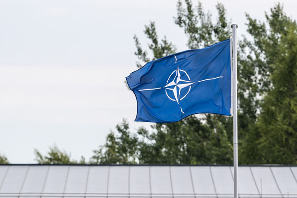 ▲▼北大西洋公約組織，北約，NATO，北約總部，北約旗。（圖／達志影像／美聯社）