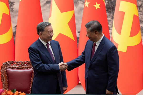 d7808111 ▲▼習近平8月19日會見越共新任總書記蘇林。(圖/路透社)