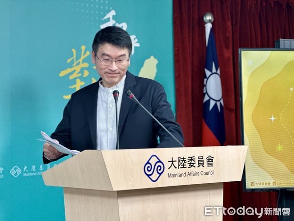 d8165666 ▲▼陸委會副主委、發言人梁文傑。(圖/記者蔡紹堅攝)