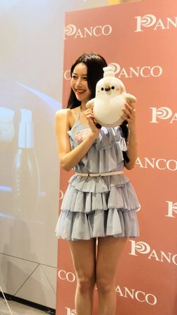 ▲李雅英今天在新店出席活動。（圖／記者葉文正攝）