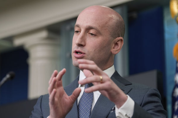 ▲▼ 美國白宮副幕僚長米勒（Stephen Miller） 。（圖／達志影像／美聯社）