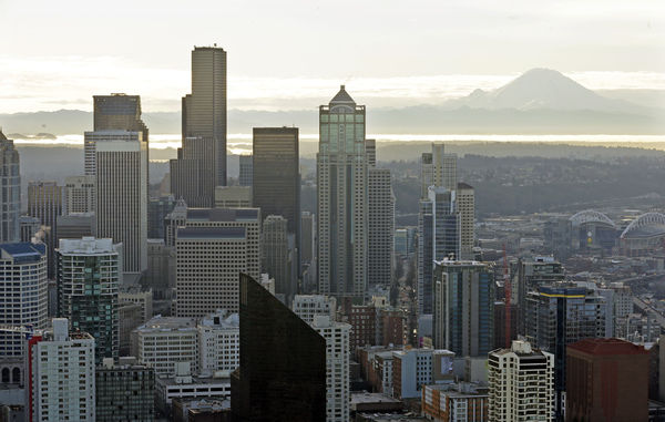 ▲2015年西雅圖（Seattle）市中心。（圖／達志影像／美聯社）
