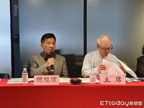 d8232815-1 ▲左起台驊創辦人顏益財與董事長張立秋。(圖/記者張佩芬攝)
