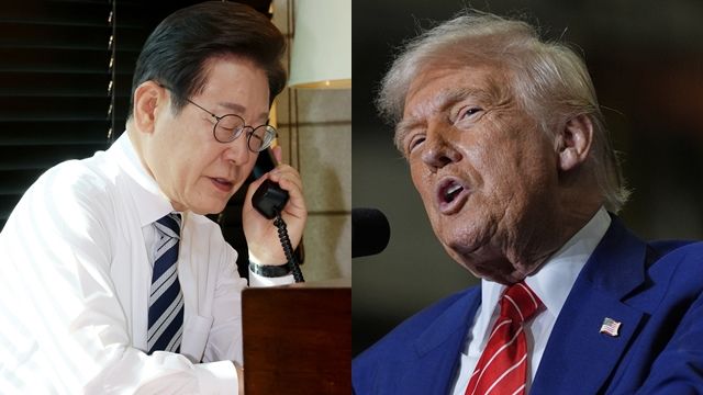 8244926-1 ▲▼南韓總統李在明最快4日下午與美國總統川普通話。(圖/達志影像/newscom)