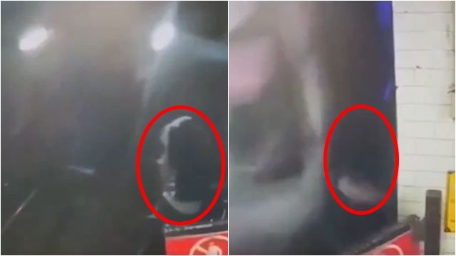 8271608-1 ▲▼驚悚瞬間!鐵軌上「蹲馬桶」來不及逃 她遭進站列車夾殺亡。(圖/翻攝X@usacrime_)