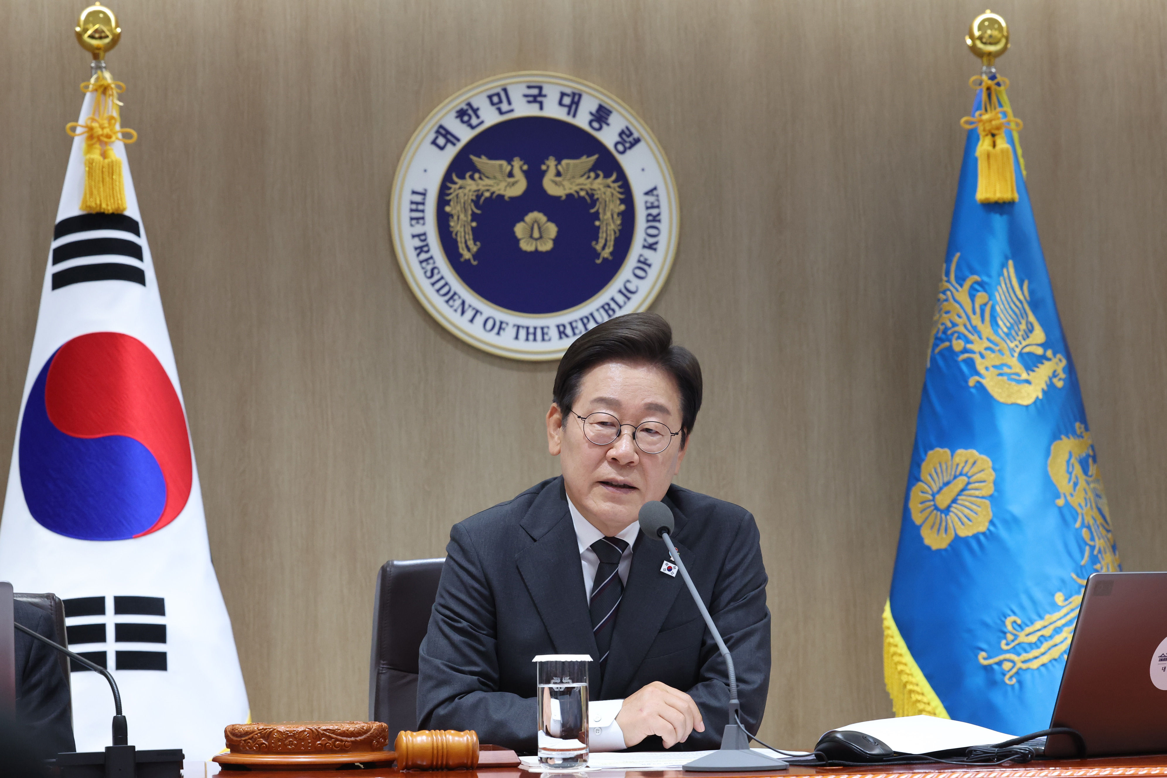 8273902 ▲▼南韓總統李在明決定取消出席北約峰會。(圖/達志影像/newscom)