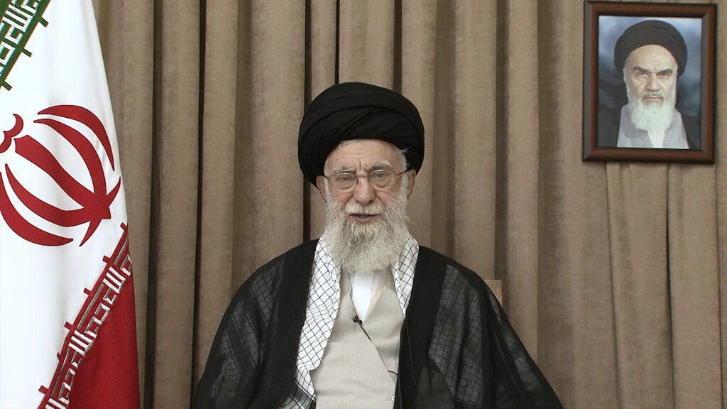 ▲▼哈米尼公開演說：美空襲伊朗「沒重大影響」Khamenei。（圖／達志影像／美聯社）