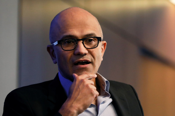 d4649104 ▲▼納德拉,Satya Nadella,微軟。(圖/路透社)