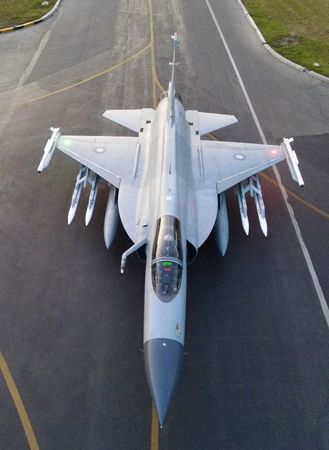 ▲▼巴基斯坦空軍的殲-10C戰機。（圖／翻攝自X／Defence Pakistan）