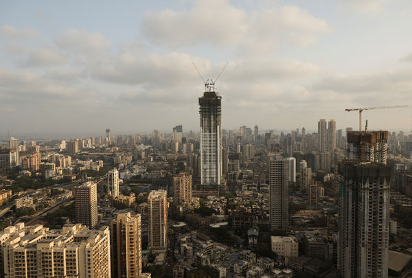d8222527-1 ▲▼印度孟買(Mumbai)天際線,印度街景。(圖/路透)