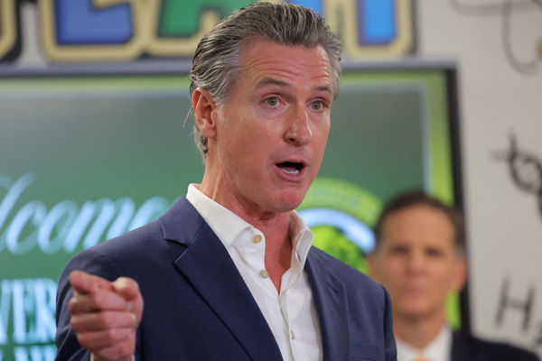 ▲▼美國加州州長紐森（Gavin Newsom）。（圖／路透）
