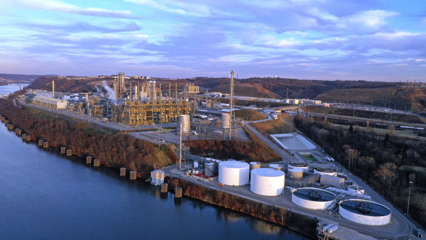 ▲▼殼牌（Shell ）位於美國賓州的乙烷裂解工廠（Shell Ethane Cracker Plant）。（圖／達志影像／美聯社）