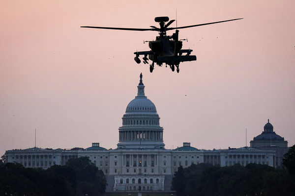 d8261172-1 ▲▼美國華府14日將舉辦閱兵儀式,盛大慶祝陸軍建軍250週年。(圖/路透)