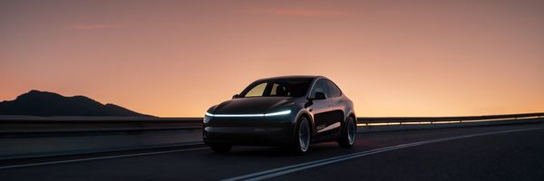 ▲▼特斯拉無人駕駛電動車Robotaxi。（圖／翻攝X／Tesla Robotaxi）