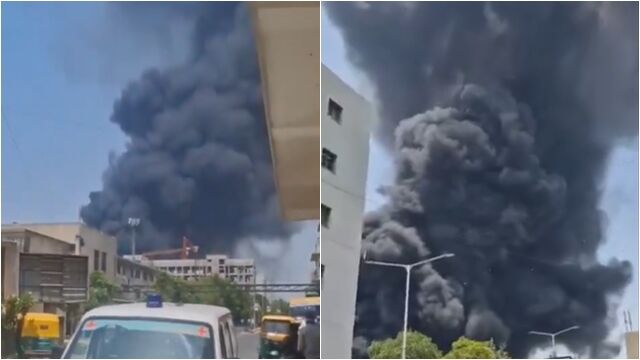 8258764 ▲▼印度阿默達巴德(Ahemdabad Gujarat)墜機。。(圖/翻攝X)