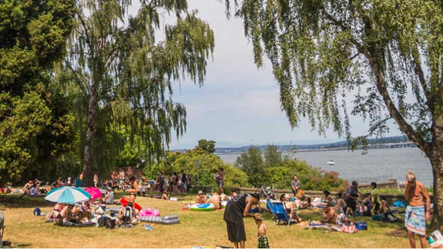 ▲▼「丹尼布萊恩公園」Denny Blaine Park。（圖／翻攝seattle.gov）