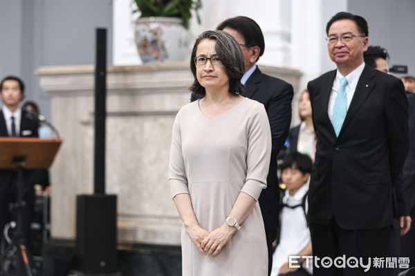 ▲副總統蕭美琴出席520執政周年談話。（圖／記者林敬旻攝）