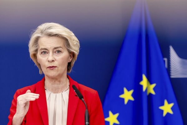 d8305007-1 ▲▼歐盟執委會主席馮德萊恩(Ursula von der Leyen)。(圖/達志影像/美聯社)