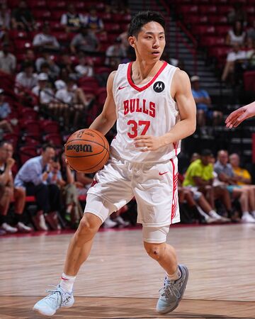 d8316038-1 ▲▼公牛河村勇輝。(圖/翻攝自X/@NBATV)