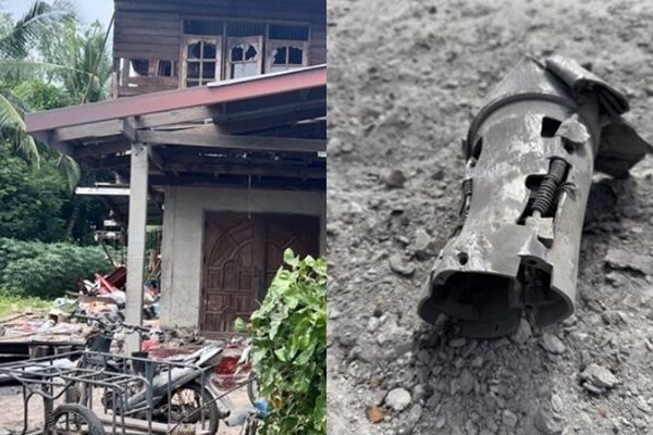 8322831-1 ▲▼快訊/柬埔寨「BM-21火箭砲」轟泰國加油站2死 大量學生受傷。(圖/翻攝自khaosod)