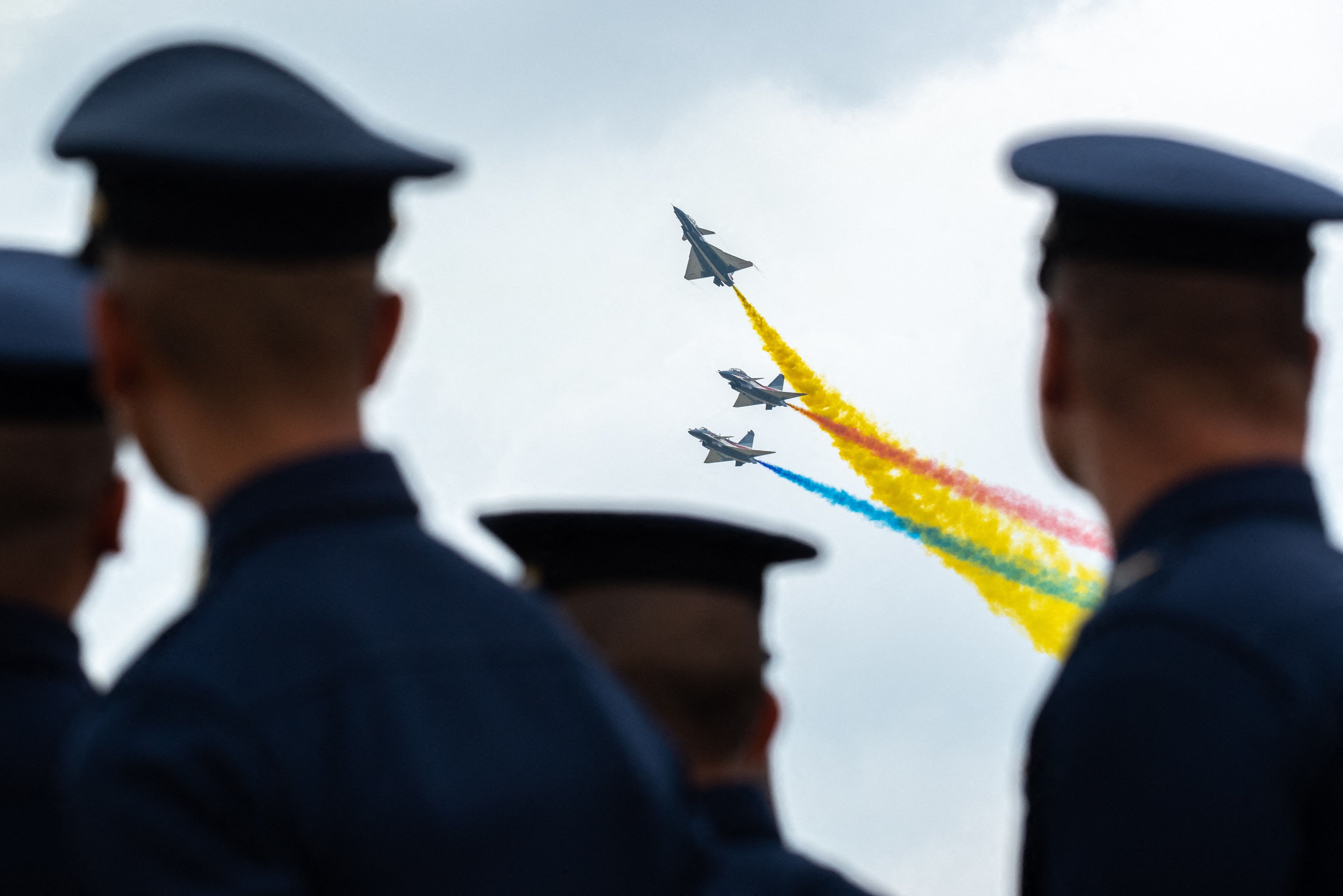 8323503-1 ▲▼泰國皇家空軍3月在曼谷廊曼機場,慶祝成立88周年。(圖/達志影像)