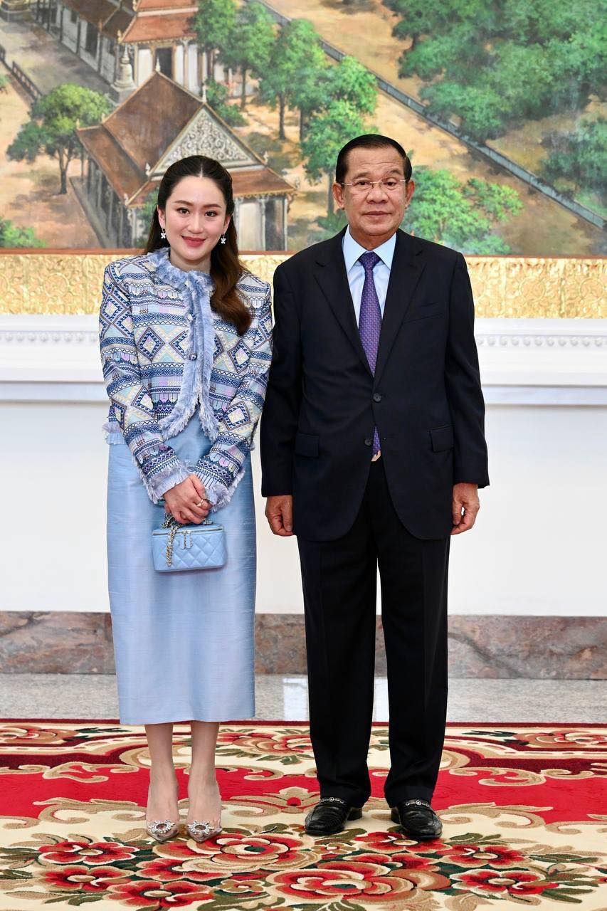 8324256-1 ▲▼洪森PO親密合照打臉「泰前總理」!揭翻臉內幕。(圖/洪森臉書)