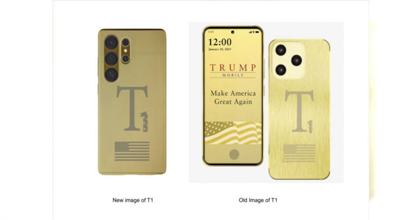 8367507-1 川普行動發布「新款T1手機」!號稱美國製造 專家:疑用三星P圖