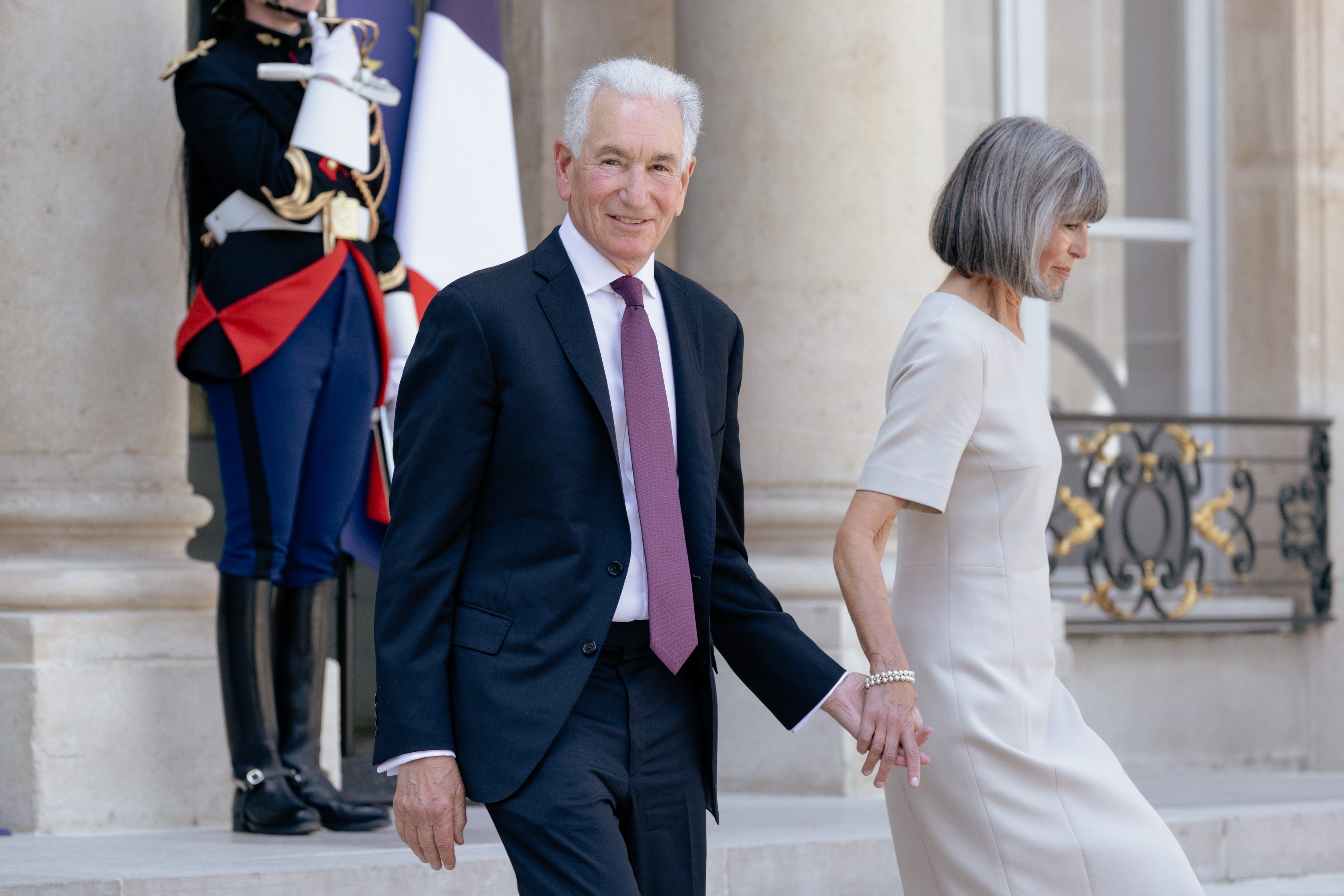 ▲▼美國駐法大使查爾斯．庫許納（Charles Kushner）與其妻子塞里爾（Seryl Kushner）。（圖／達志影像／newscom）