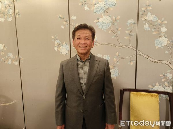 ▲貨櫃三雄顏益財還是看好長榮海運。（圖／記者張佩芬攝）