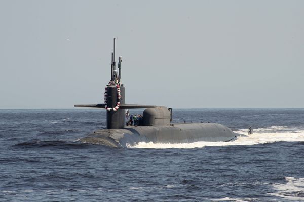 ▲▼俄亥俄級核潛艇「喬治亞號」（USS Georgia, SSGN-729）。（圖／美國海軍）