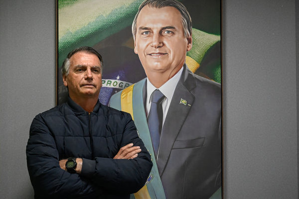 d8339955-1 ▲▼巴西前總統波索納洛(Jair Bolsonaro)。(圖/路透)